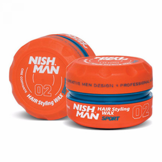 Κερί Μαλλιών Nish Man Hair Wax 02 Sport 150ml