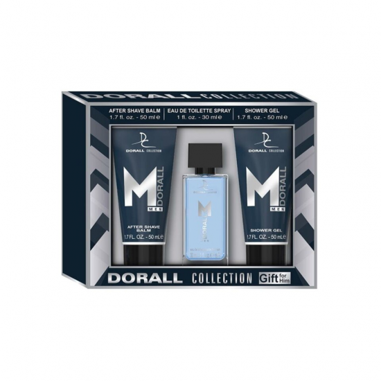 Ανδρικό Σετ Δώρου M Dorall Men Dorall Collection Αφρόλουτρο 50ml / After Shave Balm 50ml / Άρωμα 30ml