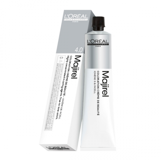 Βαφή μαλλιών LOreal Professionnel Majirel Νο 4.0 Καστανό Φυσικό 50ml