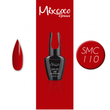Ημιμόνιμο Βερνίκι Νυχιών Mixcoco No SMC110 Κόκκινο 15ml