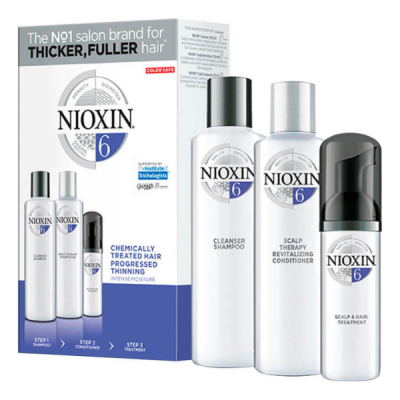 Θεραπεία Μαλλιών Nioxin Σύστημα 6 Loyalty Kit (Σαμπουάν 300ml, Conditioner 300ml, Θεραπεία 100ml)