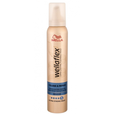 Αφρός Μαλλιών Wellaflex Volume & Repair No5 200ml