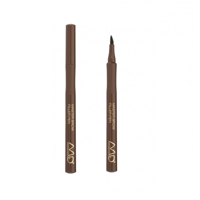 Μαρκαδόρος Φρυδιών MD Professionnel Master Brow Filler Pen Νο 01 Grey Brown