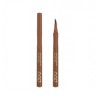 Μαρκαδόρος Φρυδιών MD Professionnel Master Brow Filler Pen Νο 02 Mahogany