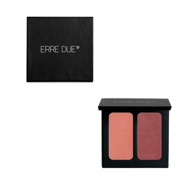 Παλέτα με Ρουζ Προσώπου Erre Due COLOR CUBES BLUSH PALETTE No 350 Apple Dust