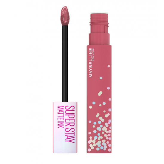 Υγρό κραγιόν με Ματ Τελείωμα Maybelline Super Stay Matte Ink No 395 Birthday Besties