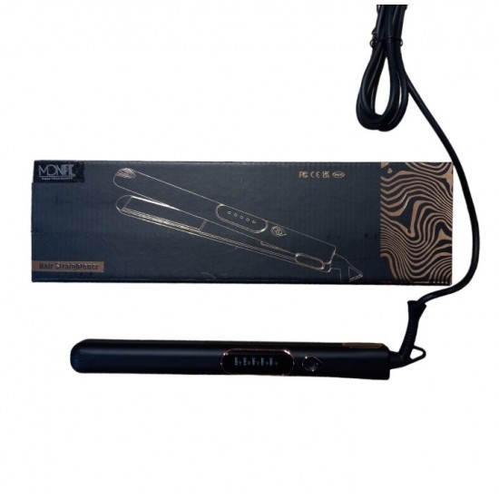 Ισιωτική Πρέσα Μαλλιών Ιδανική για Ίσιωμα και Μπούκλες Monifil Hair Straightener