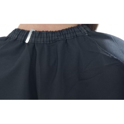 Μπέρτα Κουρέματος σε Μαύρο Χρώμα με Μεταλλικό Κλιπ Monifil 