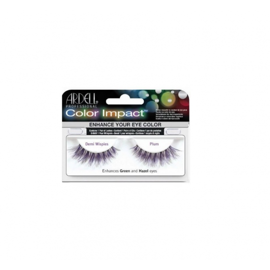 Ardell Βλεφαρίδες Color Impact Demi Wispies Plum
