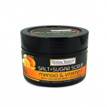 Απολεπιστική Κρέμα Σώματος Donna Valente Salt + Sugar Scrub Mango & Vitamin F 600gr