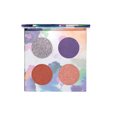 Παλέτα με 4 Σκιές Ματιών Erre Due Blooming Eye Shadow Palette Νο 250 Sunkissed Levander