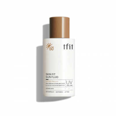 Eλαφρύ και Ενυδατικό Αντηλιακό TFIT Skin Fit Sun Fluid Spf 50+  50ml