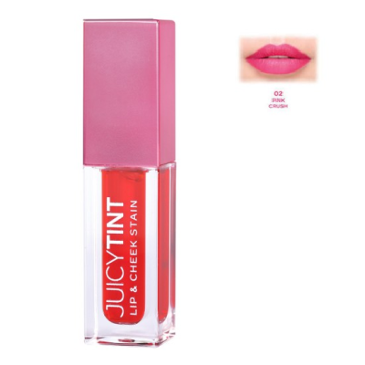 Tint για Χείλη και Μάγουλα Golden Rose Juicy Tint Lip & Cheek Stain No 02 Pink Crush