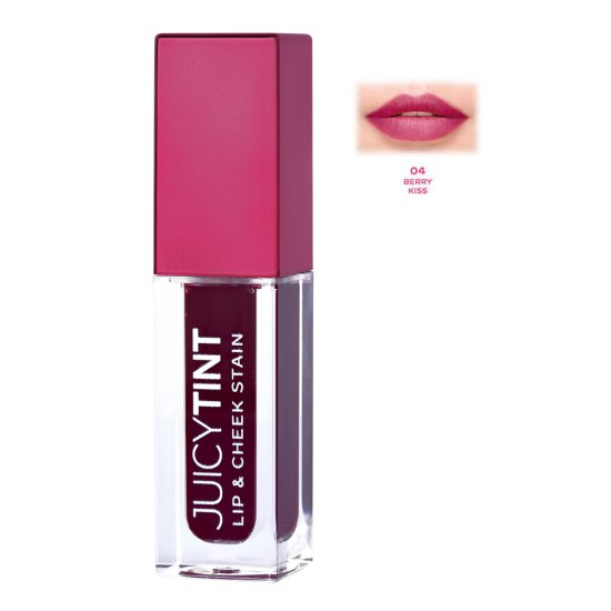 Tint για Χείλη και Μάγουλα Golden Rose Juicy Tint Lip & Cheek Stain No 04 Berry Kiss