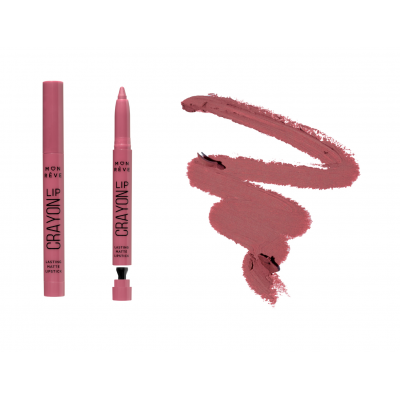 Μηχανικό Ματ Κραγιόν σε Μορφή Στυλό Mon Reve Lip Crayon No 04 Rose