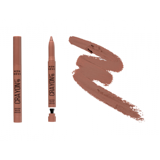 Μηχανικό Ματ Κραγιόν σε Μορφή Στυλό Mon Reve Lip Crayon No 06 Nutmeg