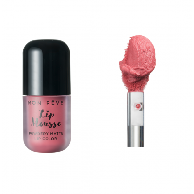 Κρεμώδες Ματ Κραγιόν με Υφή Πούδρας Mon Reve Lip Mousse No 05 Florence