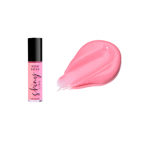 Ενυδατικό Lip Gloss Χειλιών Mon Reve Shiny Lips Νο 11 Pink Party 8ml
