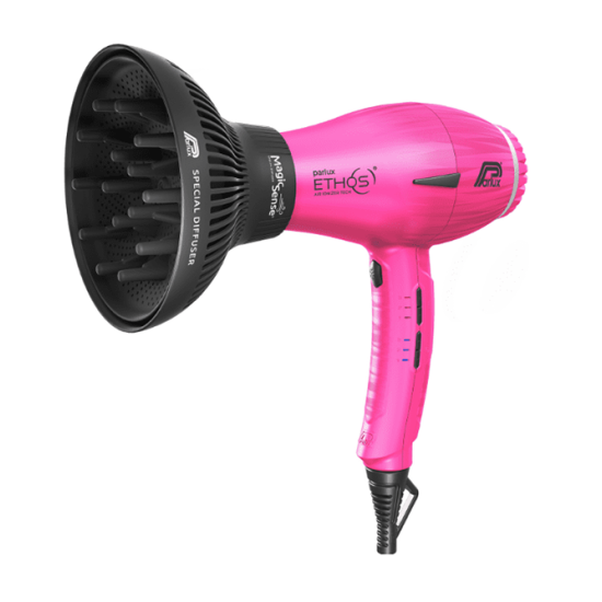 Επαγγελματικό Πιστολάκι Μαλλιών Parlux Ethos 2300W Fucsia (Περιλαμβάνει την Φυσούνα Magic Sense)