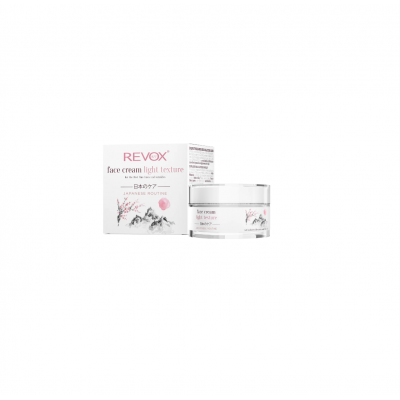 Κρέμα Προσώπου για Ενυδάτωση REVOX Japanese Routine Face Cream Light Texture 50ml