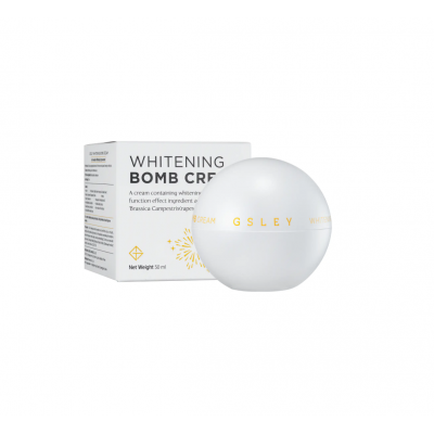 Αντιρυτιδική Κρέμα Προσώπου με Ενυδατική και Λευκαντική Δράση GSLEY Whitening Bomb Cream 50ml