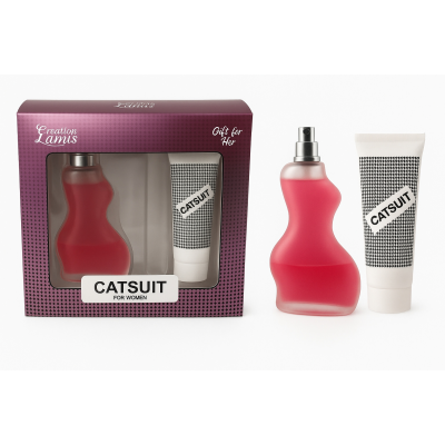 Σετ Δώρου Catsuit – Αρωματικό Σετ με Eau de Parfum & Αφρόλουτρο για Γυναίκες