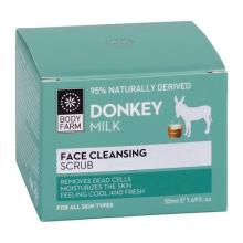 Κρέμα Απολέπισης Προσώπου Bodyfarm Donkey Milk 50ml – Φυσικός Καθαρισμός & Ενυδάτωση