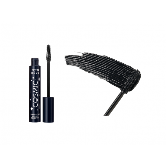 Μάσκαρα Ματιών MON REVE Cosmic Mascara 01 Black 12ml
