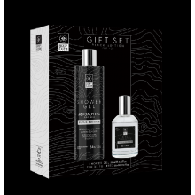 Ανδρικό Σετ Περιποίησης με Άρωμα & Αφρόλουτρο Bodyfarm Gift Set Black Edition 