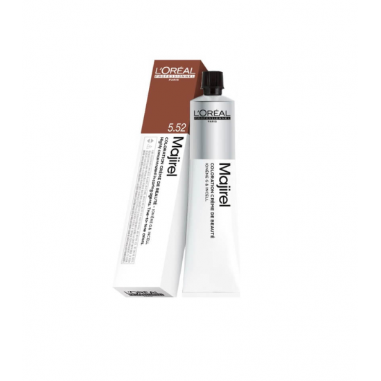 Βαφή μαλλιών LOreal Professionnel Majirel  Νο 5.52 Καστανό Ανοιχτό Ακαζού Ιριζέ 60ml