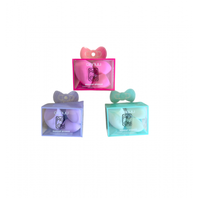 Σετ με Σφουγγαράκια Μακιγιάζ Ro-Ro SP244  (Τυχαία επιλογή χρώματος)