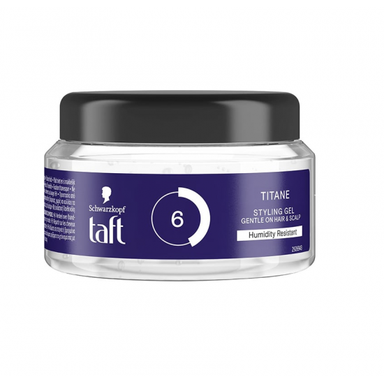 Gel Μαλλιών για Ανθεκτικό Κράτημα στην Υγρασία Schwarzkopf Taft Titane 6  250ml