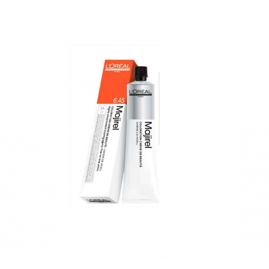Βαφή μαλλιών LOreal Professionnel Majirel Νο 6.45 Ξανθό Σκούρο Χάλκινο Ακαζού 60ml