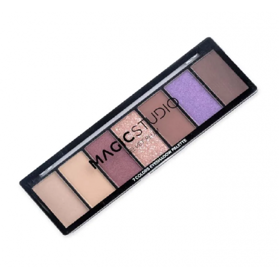 Παλέτα Σκιών Magic Studio 7 Αποχρώσεων Velvet Plum – Επαγγελματική Ποιότητα Μακιγιάζ