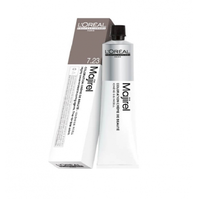 Βαφή μαλλιών LOreal Professionnel Majirel Νο 7.23 Ξανθό Ιριζέ Ντορέ 60ml