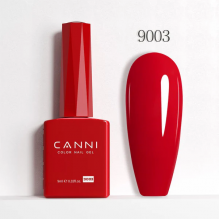 Ημιμόνιμο Βερνίκι Canni Color Nail Gel No 9003 Chrome Red Hema Free 9ml