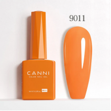 Ημιμόνιμο Βερνίκι Canni Color Nail Gel No 9011 Carrot Orange Hema Free 9ml