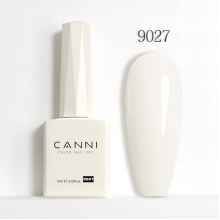 Ημιμόνιμο Βερνίκι Canni Color Nail Gel No 9027 Smoke White Hema Free 9ml