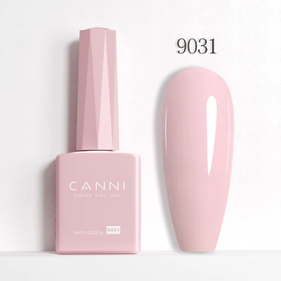 Ημιμόνιμο Βερνίκι Canni Color Nail Gel No 9031 Light Blush Pink Hema Free 9ml