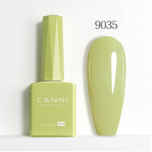 Ημιμόνιμο Βερνίκι Canni Color Nail Gel No 9035 Pastel Lime Green Hema Free 9ml