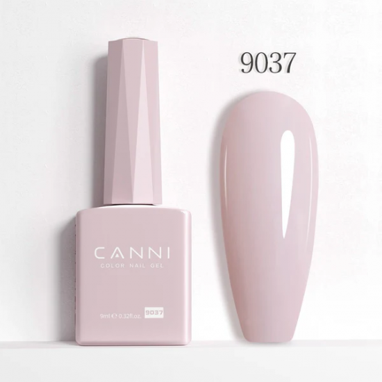 Ημιμόνιμο Βερνίκι Canni Color Nail Gel No 9037 Light Ash Rose Hema Free 9ml