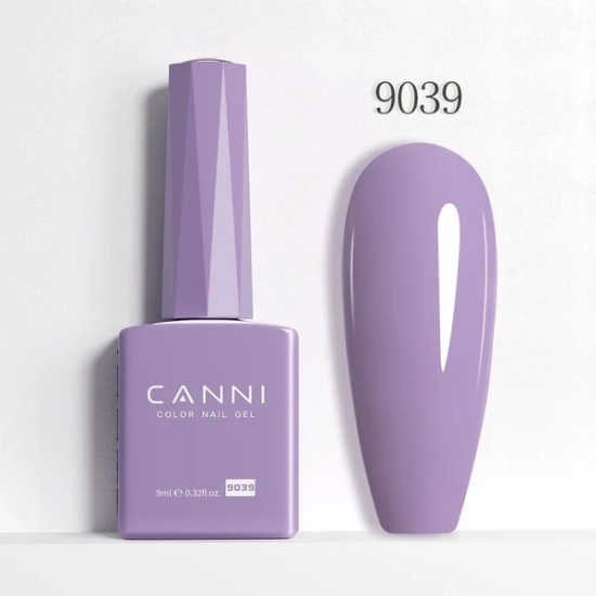 Ημιμόνιμο Βερνίκι Canni Color Nail Gel No 9039 Solid Thistle Hema Free 9ml
