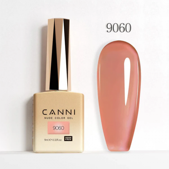 Ημιμόνιμο Βερνίκι Canni Color Nail Gel No 9060 Hema Free 9ml