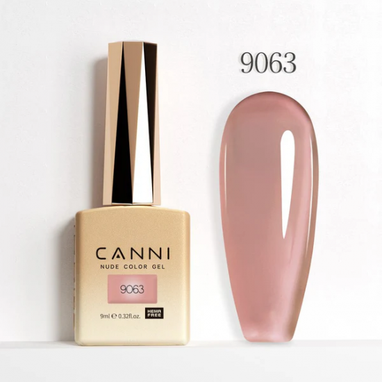 Ημιμόνιμο Βερνίκι Canni Color Nail Gel No 9063 Hema Free 9ml