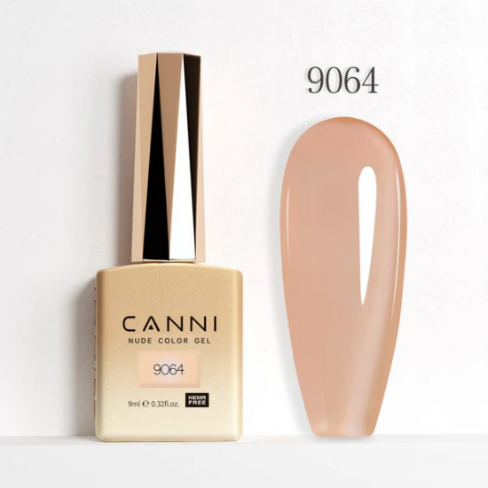 Ημιμόνιμο Βερνίκι Canni Color Nail Gel No 9064 Hema Free 9ml