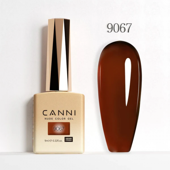 Ημιμόνιμο Βερνίκι Canni Color Nail Gel No 9067 Hema Free 9ml