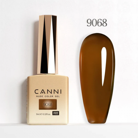 Ημιμόνιμο Βερνίκι Canni Color Nail Gel No 9068 Hema Free 9ml