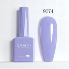 Ημιμόνιμο Βερνίκι Canni Color Nail Gel No 9074 Cold Purple Hema Free 9ml