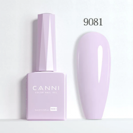 Ημιμόνιμο Βερνίκι Canni Color Nail Gel No 9081 Pink Lace Hema Free 9ml