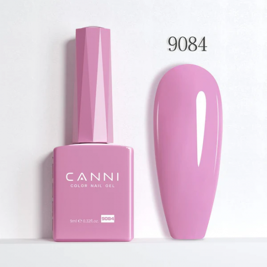 Ημιμόνιμο Βερνίκι Canni Color Nail Gel No 9084 Cadillac Pink Hema Free 9ml